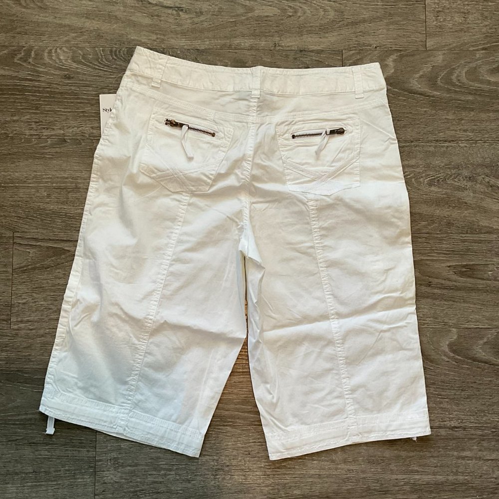Style & Co. Skimmer Shorts Capris‎ Women’s Size 10P - Picture 4 of 7